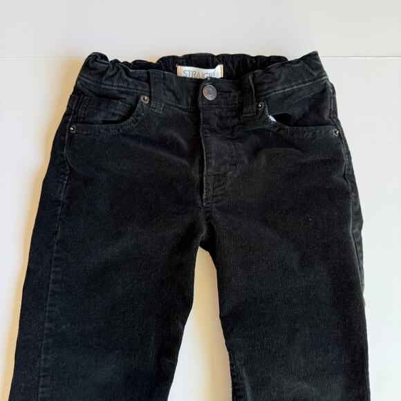 Gymboree Boys Corduroy Straight Leg Black Cotton Pants 6 - Picture 4 of 9